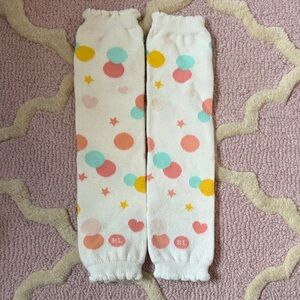 Baby Legs Colorful Polka Dot Kids Leg Warmers